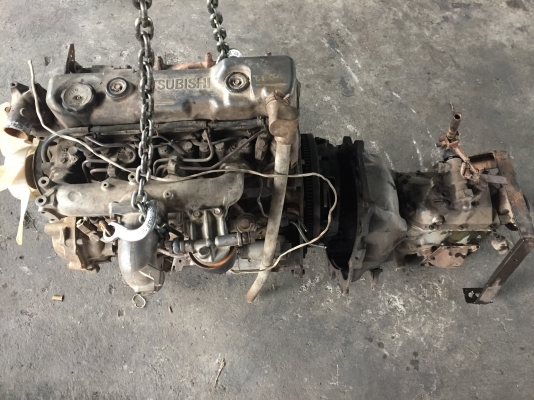 ขายเครื่องmitsubishi 4D32 พร้อมเกียร์