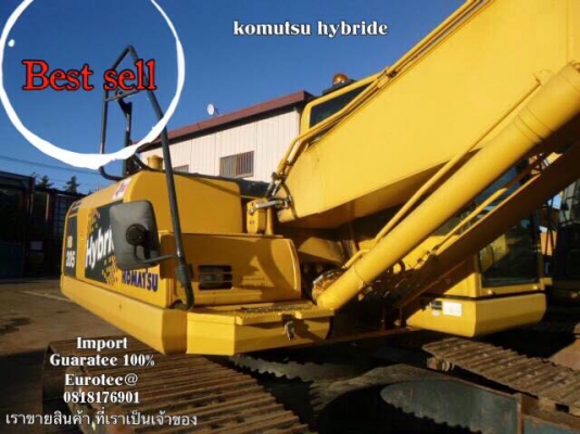ขาย รถkomutsu hybride จำหน่าย รถ เครื่องจักร นำเข้า100\% อปกรณ์ทุกชิด ราคาถูก eurotec. 0818176901