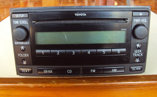 ขายวิทยุ-เทป-ซีดี -MP3-USB ติดรถยนต์ TOYOTA สวยกริ๊ป