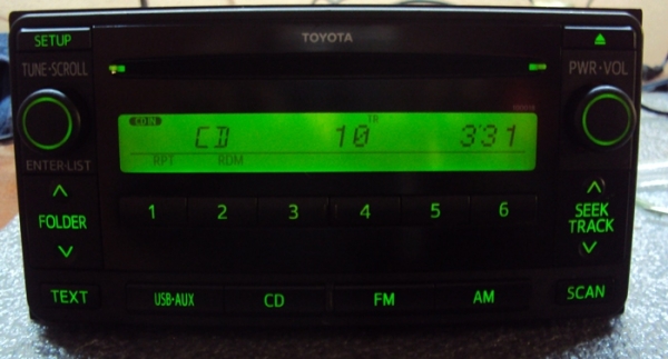 ขายวิทยุ-เทป-ซีดี -MP3-USB ติดรถยนต์ TOYOTA สวยกริ๊ป