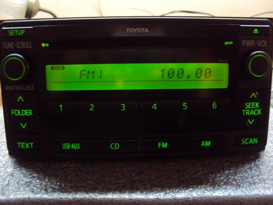 ขายวิทยุ-เทป-ซีดี -MP3-USB ติดรถยนต์ TOYOTA สวยกริ๊ป