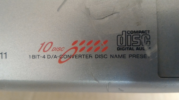 เครื่องเล่นแผ่น KENWOOD (CD AUTO CHANGER ) ใส่ได้ 10 แผ่น