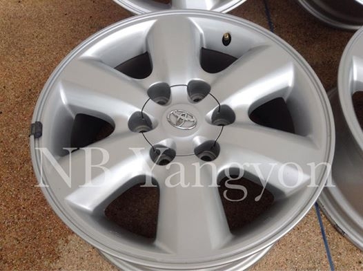 ล้อแม็ก Vigo ขอบ 17 สี่วง 6500  บาท