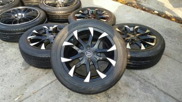 ล้อขอบ 15 4รู 100 พร้อมยาง