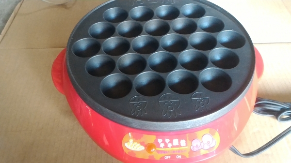 เครื่องทำขนม ทาโก๊ะยากิ(ขนมครกญี่ปุ่น) และใช้ทำอย่างอื่นๆได้ด้วย ทำไข่นกกระทา ทำขนมครก