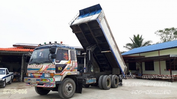 ขายด่วน รถบรรทุก 10 ล้อ MITSUBISHI FUSO 527MA 2 เพลา ดั้ม พร้อมใช้งาน ราคาสุดคุ้ม