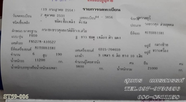 ขายด่วน รถบรรทุก 10 ล้อ MITSUBISHI FUSO 527MA 2 เพลา ดั้ม พร้อมใช้งาน ราคาสุดคุ้ม ขายด่วน รถบรรทุก 10 ล้อ MITSUBISHI FUSO 527MA 2 เพลา ดั้ม พร้อมใช้งาน ราคาสุดคุ้ม