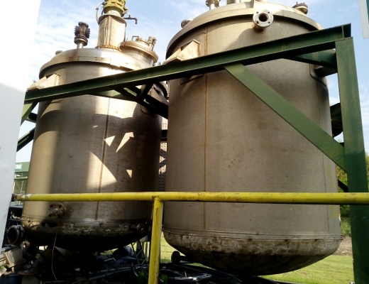 ถังสแตนเลส 2 ชั้น, Reactor Tank, Crystallizer Tank, Hopper