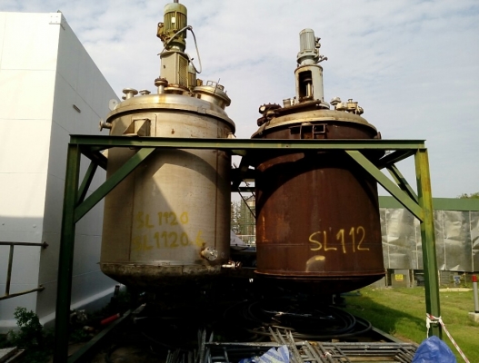 ถังสแตนเลส 2 ชั้น, Reactor Tank, Crystallizer Tank, Hopper