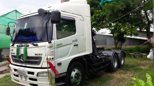 รถฮีโน่ 10 ล้อ หัวลาก 251 แรงม้า. ปี 53.  ( ขายแม่ , ลูก )    สนใจติดต่อ  081 - 6079515