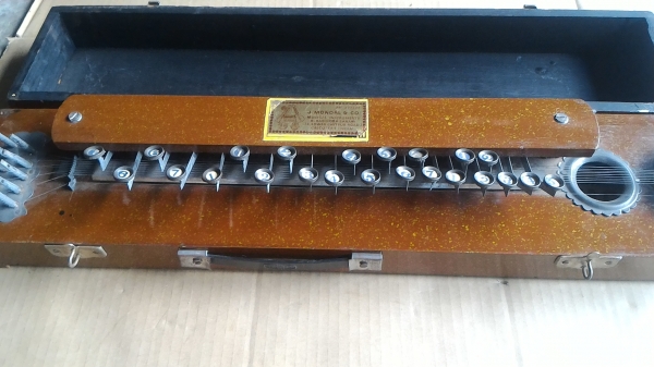 เครื่องดนตรีจากญี่ปุ่นการเล่นคล้ายๆกีต้าแต่กดโน๊ตง่ายกว่า ตัวนี้มี 10 สาย