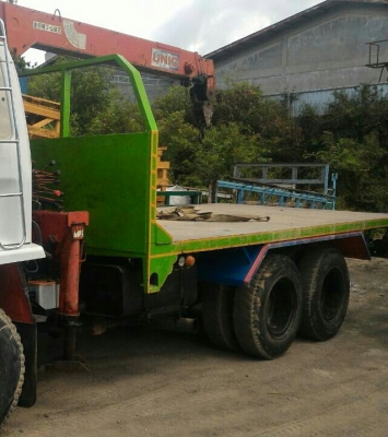 สิบล้อ อีซูซุ หัวร็อค 175 ติดเครน UNIC 3ตัน กะบะพื้นเรียบ ยาว6.20ม สภาพดีพร้อมใช้งาน เล่มทะเบียนพร้อมโอน