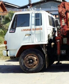 สิบล้อ อีซูซุ หัวร็อค 175 ติดเครน UNIC 3ตัน กะบะพื้นเรียบ ยาว6.20ม สภาพดีพร้อมใช้งาน เล่มทะเบียนพร้อมโอน