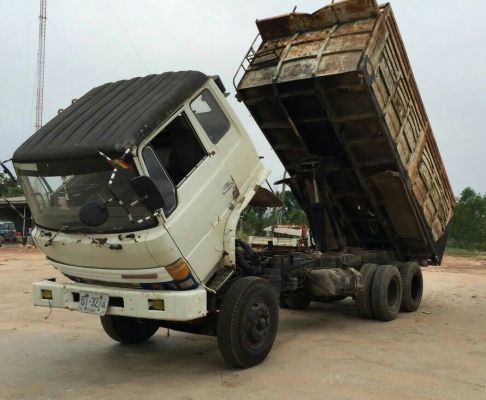 สิบล้อ ฮีโน่ FL17 EH700 สโลส 2เพา ดั้ม12ตัน สภาพพร้อมใช้งาน ทะเบียนพร้อมโอน