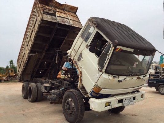 สิบล้อ ฮีโน่ FL17 EH700 สโลส 2เพา ดั้ม12ตัน สภาพพร้อมใช้งาน ทะเบียนพร้อมโอน