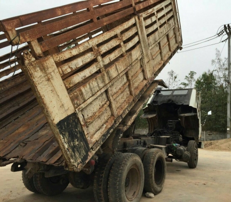 สิบล้อ ฮีโน่ FL17 EH700 สโลส 2เพา ดั้ม12ตัน สภาพพร้อมใช้งาน ทะเบียนพร้อมโอน