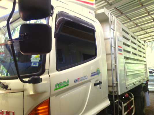 ขายรถบรรทุก 6 ล้อดัมพ์ HINO FC9J 175 แรงม้าปี 2554 ไมล์ 21000 กม.ราคา 1050000