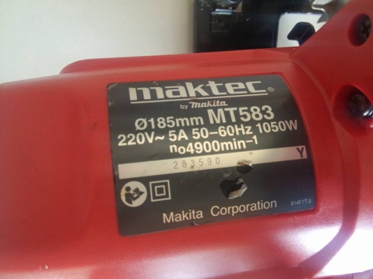 เลื่อยวงเดือน Maktec MT583 7นิ้ว เลื่อยวงเดือน Maktec MT583 7นิ้ว