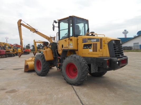 ขายรถตักล้อยาง KOMATSU WA100-5 ปี 2004 ซีเรียล: KMTWA050T01070314 มือสอง สภาพดี จากญี่ปุ่่น ขายพร้อมชุดแจ้งจำหน่าย ขายรถตักล้อยาง KOMATSU WA100-5 ปี 2004 ซีเรียล: KMTWA050T01070314 มือสอง สภาพดี จากญี่ปุ่่น ขายพร้อมชุดแจ้งจำหน่าย