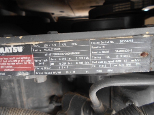 ขายรถตักล้อยาง KOMATSU WA100-5 ปี 2004 ซีเรียล: KMTWA050T01070314 มือสอง สภาพดี จากญี่ปุ่่น ขายพร้อมชุดแจ้งจำหน่าย ขายรถตักล้อยาง KOMATSU WA100-5 ปี 2004 ซีเรียล: KMTWA050T01070314 มือสอง สภาพดี จากญี่ปุ่่น ขายพร้อมชุดแจ้งจำหน่าย