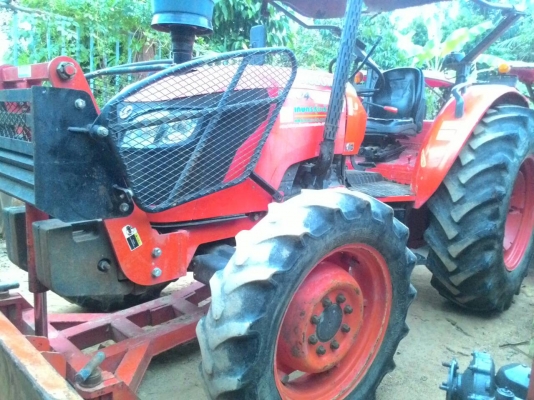 KUBOTA M7040 ดันหนา ผาน6 CMT สภาพสวยๆ เดิมๆ  ราคา 470,000 DC Tractor Rayong 0818618678,0899347475