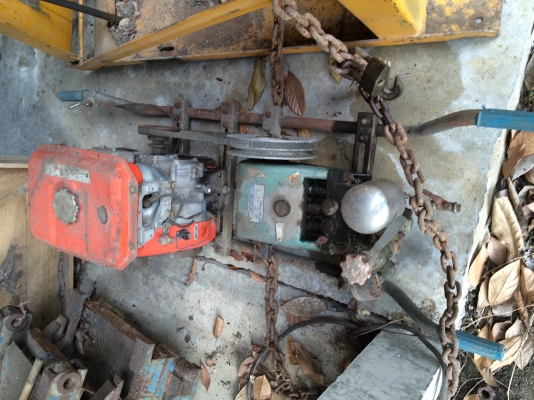 ขายเครื่องพร้อมปั้มอัดฉีด 4.5 แรง Kubota ขาย 3,500 บาท