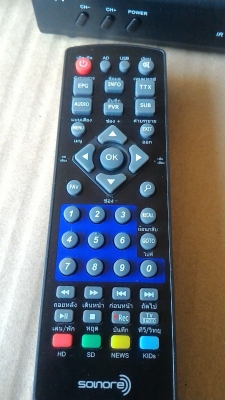 กล่องรับสัญญา TV ดิจิตอลด ยี่ห้อ sonore รุ่น DVB T2 ภาพชัด FULL HD ของใหม่ ( มีแค่ 25 กล่อง) ของใหม่ อุปกรณ์ครบพร้อมใช้งาน ใช้ไฟได้ 100- 240 V.