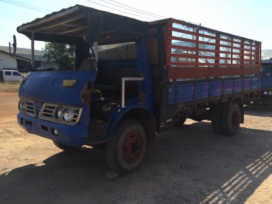 ขายอีแต๋น6ล้อ. เครื่อง100แรง. เครื่องดี. คลัทชี6ล้อสวยสุดๆ