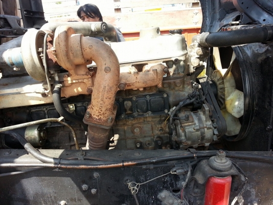 ขายรถบรรทุกน้ำมัน ไอ้หลง FN527 TF4XXX เครื่อง2เพลา6D16