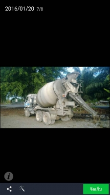 Isuzu deca 270 รถสิบล้อโม่ปูน หัวป่วยซ่อมได้คะ