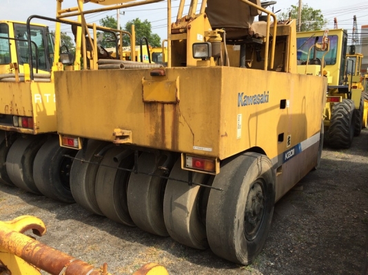 รถบดล้อยาง Kawasaki KR20D แบบ 9 ล้อ ปี 1992 นำเข้าจากญี่ปุ่น