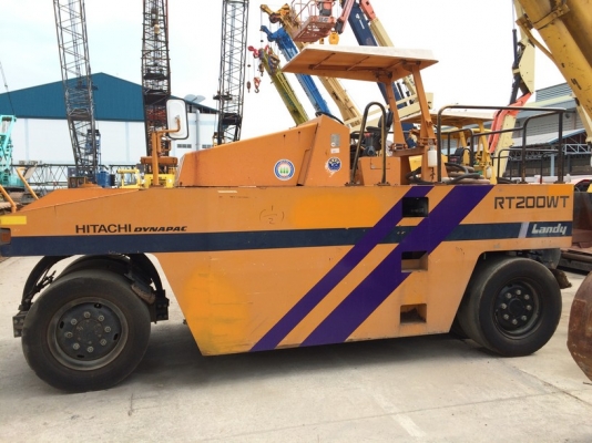 รถบดล้อยาง Hitachi RT200WT SN: 43083 ปี 1997 นำเข้าตรงจากญี่ปุ่น สภาพงามครับ