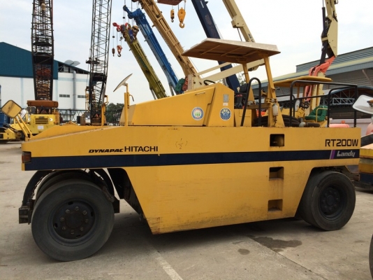 รถบดล้อยาง Hitachi RT200WT SN: 43009 ปี 1996 นำเข้าตรงจากญี่ปุ่น สภาพงามครับ