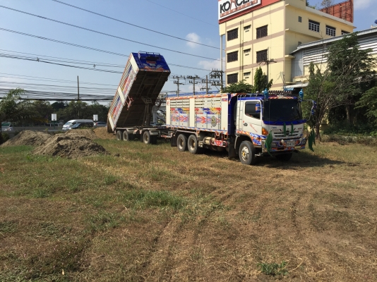ขายรถพ่วง Hino 380 ปี57 พ่วงแม่ลูกดั๊มพ์