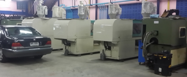 ขายเครื่องฉีดพลาสติก(ใต้หวัน) 6 เครื่อง