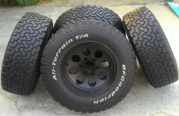 ขายBF All 265/75/16พร้อมล้อลายMickey16x8ลบ10สวยๆ