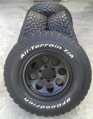 ขายBF All 265/75/16พร้อมล้อลายMickey16x8ลบ10สวยๆ