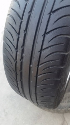 ขายล้อTE37 ขอบ15 4รู100 กว้าง6.5 ET40 พร้อมยาง 4 ล้อ