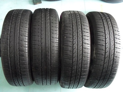 ขายยาง BRIDGESTONE B250 ปี10 2เส้น ปี13 2เส้น (1ชุด) 185/65/15 ราคา 1,500