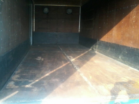 ตู้แห้งยกลงจากMega FC4J ยาว5.70เมตร พื้นเหล็กสภาพสวย