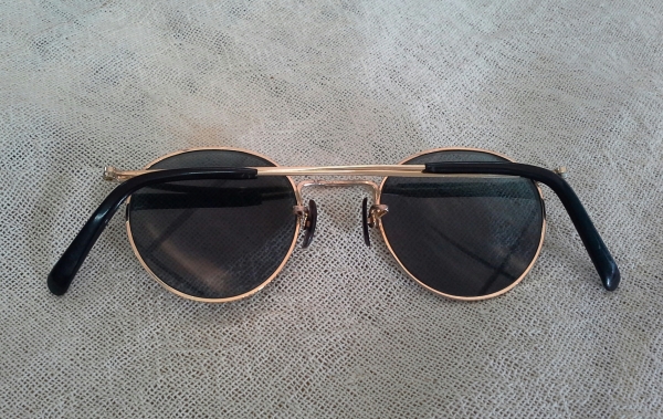 แว่นตาวินเทจโกลด์ฟิลด์ (ทองคำแท้ผสม)  HCO made in England 14K