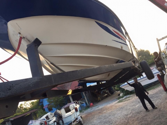 เรือยามาฮ่า UF 20 ฟุต เครื่องฮอนด้า 90 แรงโฟสโต๊ก