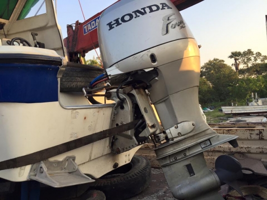 เรือยามาฮ่า UF 20 ฟุต เครื่องฮอนด้า 90 แรงโฟสโต๊ก