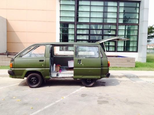 ขายถูกรถตู้ TOYOTA เล็กกระทัดรัด คล่องตัว หายากปี 92 เครื่องดีมากๆ สตาร์ททีเดียวติด รถไม่ผุ ทะเบียนพร้อมโอน ภาษีขาดต้องจดใหม่ปีละ 750 บาท ทะเบียนบรรทุกครับ พร้อมขับขายของตลาดนัดเลย ขาย 44,000 บาท ติดต่อคุณเอ๋ 092-6356419