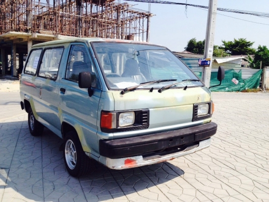 ขายถูกรถตู้ TOYOTA เล็กกระทัดรัด คล่องตัว หายากปี 92 เครื่องดีมากๆ สตาร์ททีเดียวติด รถไม่ผุ ทะเบียนพร้อมโอน ภาษีขาดต้องจดใหม่ปีละ 750 บาท ทะเบียนบรรทุกครับ พร้อมขับขายของตลาดนัดเลย ขาย 44,000 บาท ติดต่อคุณเอ๋ 092-6356419