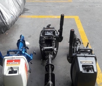 ขาย เครื่องเรือ SUZUKI 8 แรง  5 แรง  2 จังหวะหางสั้น เก่าญี่ปุ่น 5 แรงราคา 15,500  8 แรงราคา 18,500