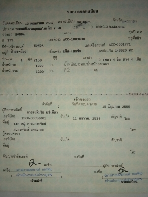 HONDA ACCORD 95 2.2 EXI สีขาว HONDA ACCORD 95 2.2 EXI สีขาว