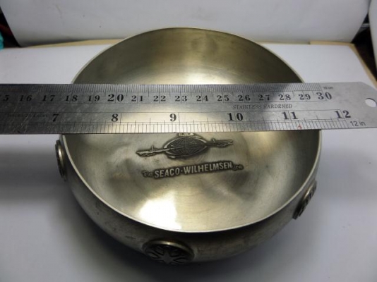 ชามวินเทจจากนอร์เวย์จานเดินเรือ