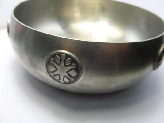 ชามวินเทจจากนอร์เวย์จานเดินเรือ