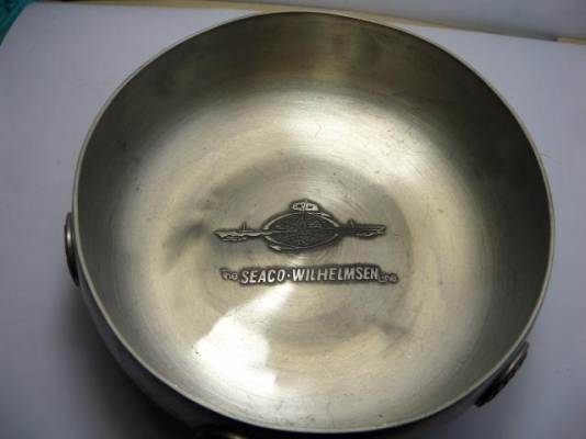 ชามวินเทจจากนอร์เวย์จานเดินเรือ